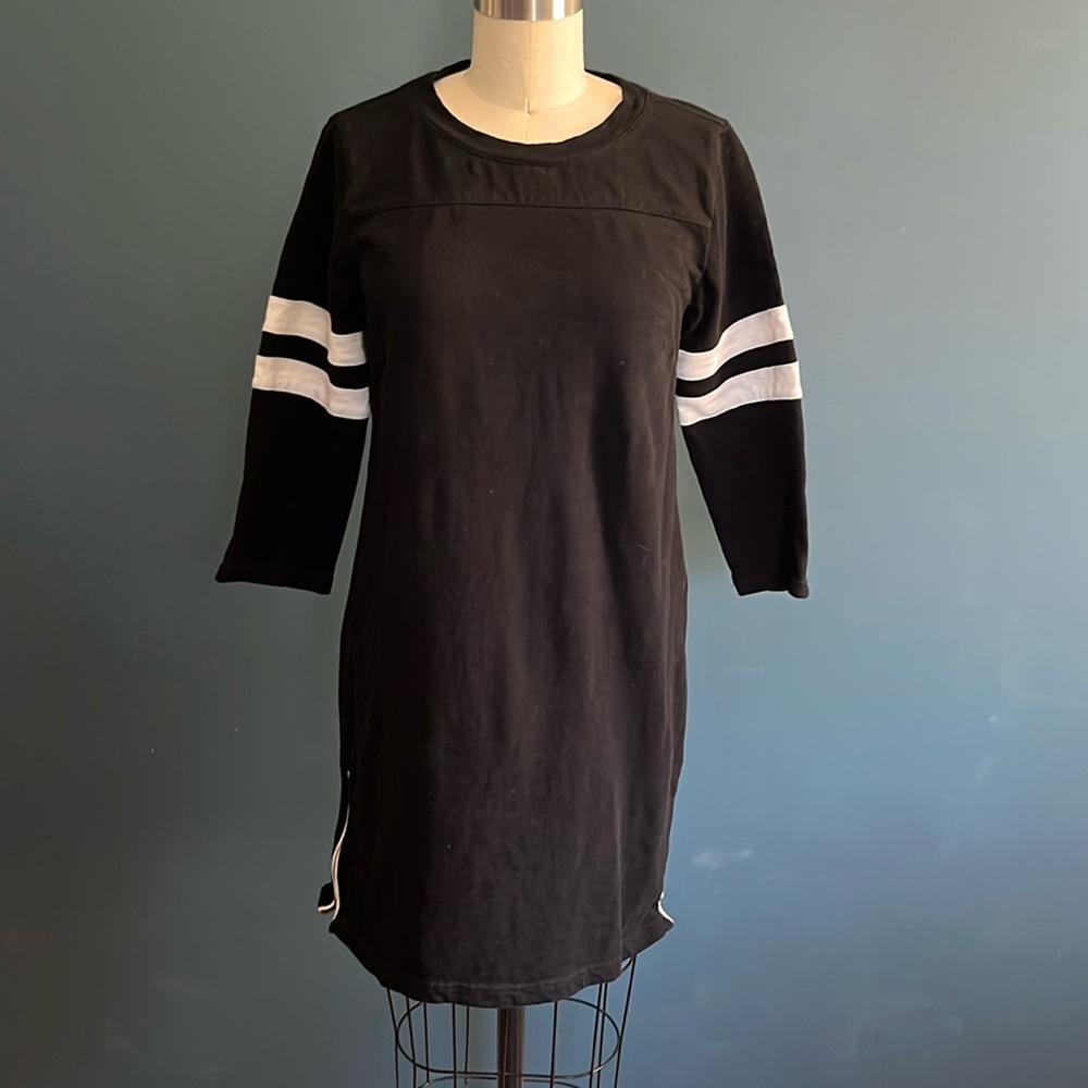 J. Crew knit 3/4 sleeve dress.